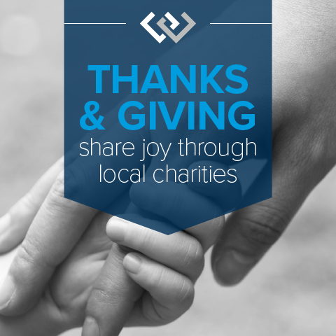 Thanks & Giving: Share Joy Through Local Charities